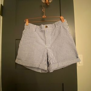 Blue and white cute beach shorts